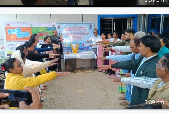 कुष्ठरोग का पता लगाने का अभियान शुरू किया गया | कुषthas riोग खोज खोज kana kada ranairंभ - Chaibasa (पश्चिम सिंहभम) समाचार