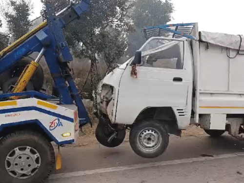 धनबाद-टाटा राजमार्ग पर दुखद दुर्घटना | तमाहा तदहद शेर