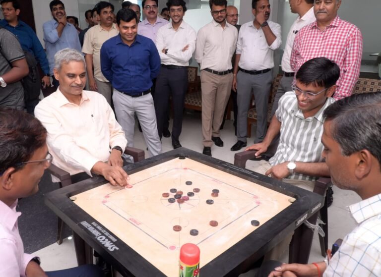 आज अंतर विभागीय इनडोर खेलकूद चैंपियनशिप 2025 का शुभारम्भ किया गया |