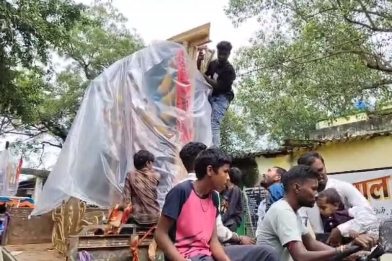 यादगार बना झारखण्ड मैदान का प्रतिमा विसर्जन