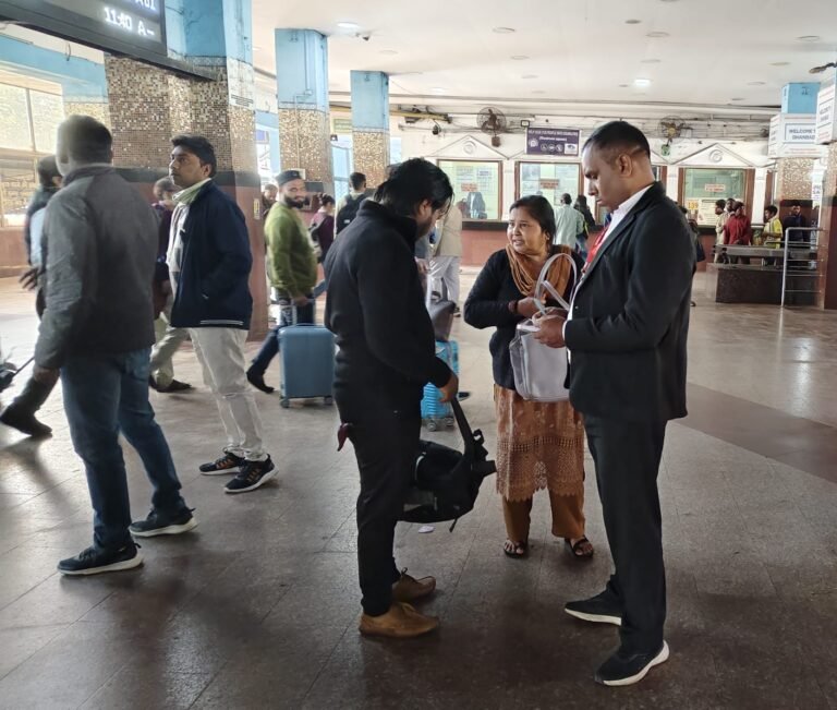 धनबाद मंडल में चलाया गया मेगा टिकट चेकिंग अभियान |