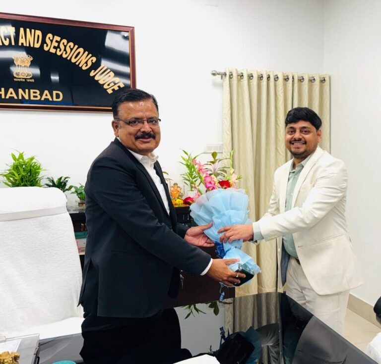 उपायुक्त व एसएसपी ने की प्रधान जिला एवं सत्र न्यायाधीश से शिष्टाचार मुलाकात