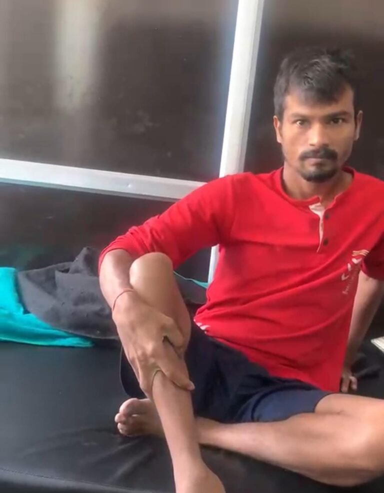 टोटल हिप रिप्लेसमेंट की सफल सर्जरी के बाद मरीज अस्पताल से डिस्चार्ज