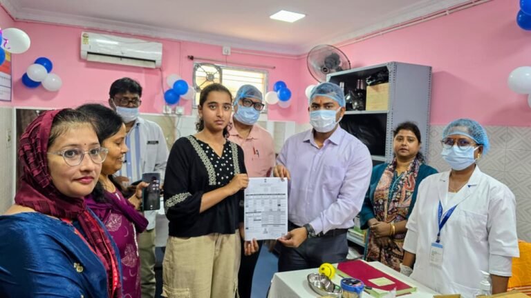 उप विकास आयुक्त ने किया एचपीवी टीकाकरण का शुभारंभ