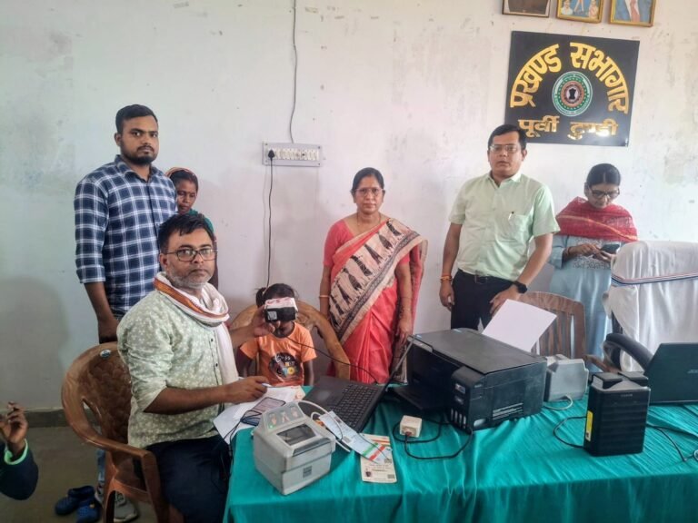 27 दिव्यांगजनों का आधार कार्ड के लिए हुआ एनरोलमेंट