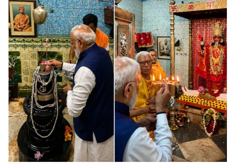 कोलकाता में Narendra Modi का मेगा रोड शो: काली मंदिर में पूजा के बाद चुनावी शक्ति प्रदर्शन
