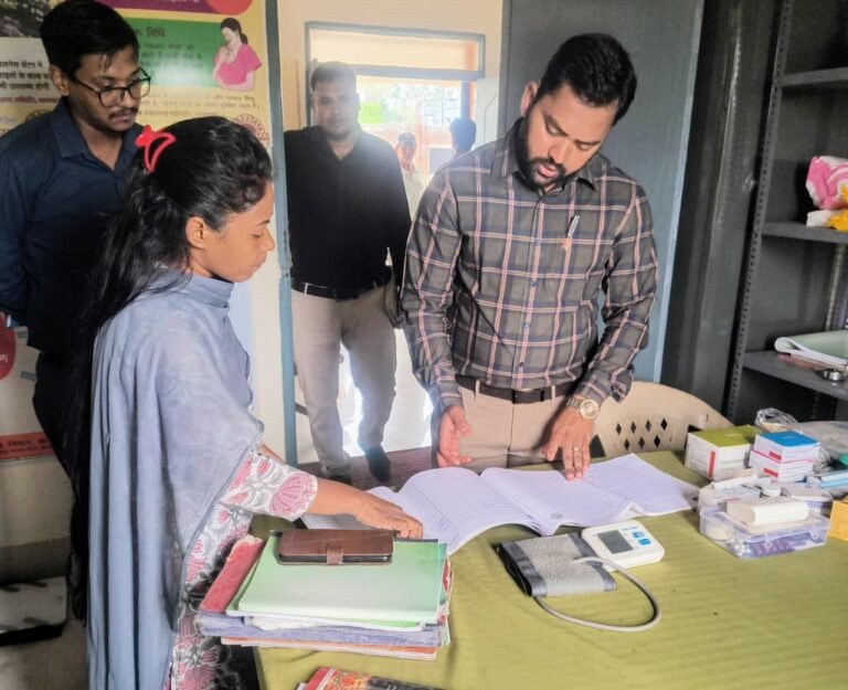 उप विकास आयुक्त ने विकास कार्यों का किया नरीक्षण