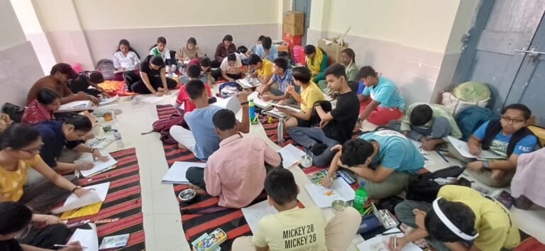 लिन्डसे क्लब एवं पुस्तकालय में अंकन प्रतियोगिता का आयोजन