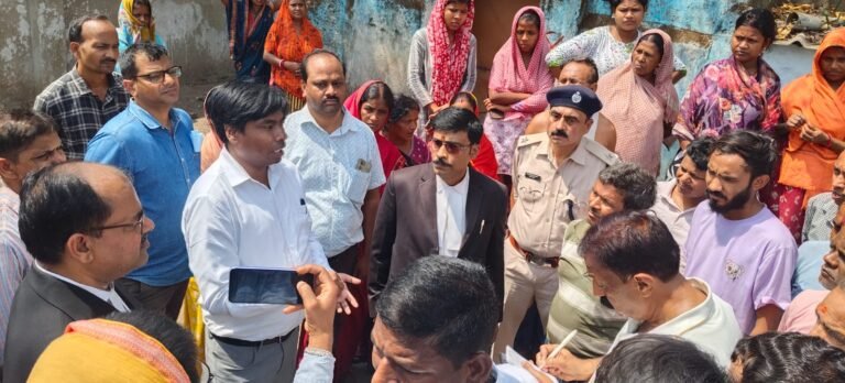 न्याय रथ पहुंची केदुआडीह भूधंसान क्षेत्र