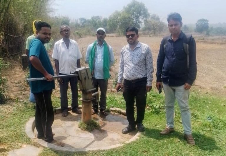 केंदटाड़ टोला में पानी संकट का किया समाधान