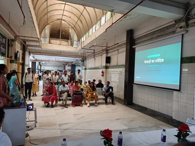 केन्‍द्रीय सुपर स्‍पेश्यिलिटि अस्‍पताल, पटना में “TB मुक्‍त भारत अभियान” के अंतर्गत 100 दिवसीय मुहिम कार्यक्रम