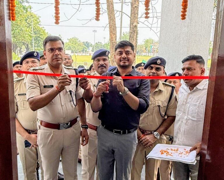 उपायुक्त व एसएसपी ने किया पुलिस केंद्र में मैगजीन गार्ड भवन का उद्घाटन