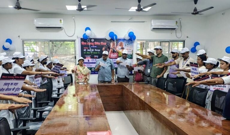 तंबाकू का सेवन नहीं करने के ली शपथ