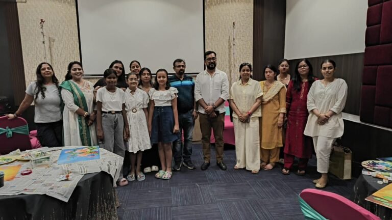 धनबाद क्लब में रंगों का उत्सव, 6वीं कैनवास पेंटिंग वर्कशॉप का भव्य आयोजन