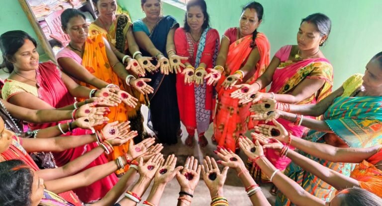 रेड डॉट चैलेंज एवं मासिक धर्म स्वच्छता जागरूकता कार्यक्रम का आयोजन