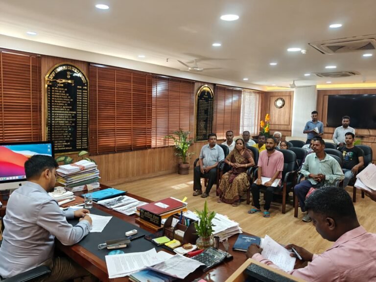 उपायुक्त की अध्यक्षता में जनता दरबार का आयोजन, विभिन्न मामलों की हुई सुनवाई