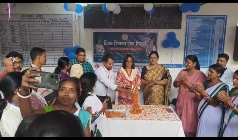 सदर अस्पताल, धनबाद में सिकल सेल एनीमिया जागरूकता दिवस पर कार्यक्रम का आयोजन, जागरूकता रथ को किया गया रवाना