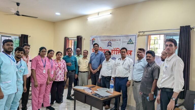 आईटीआई में पाटलिपुत्र हॉस्पिटल ने लगाया नि:शुल्क स्वास्थ्य जांच शिविर