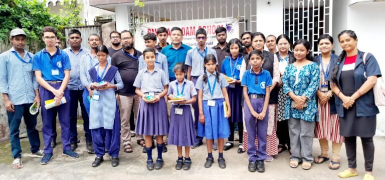 पहला कदम विशेष स्कूल के बच्चों ने किया रोबोटिक्स व एआई प्रशिक्षण