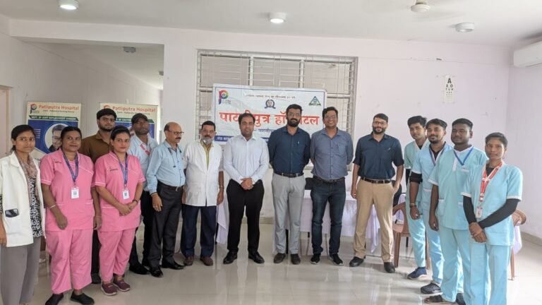 बीआईटी सिंदरी में पाटलीपुत्र अस्पताल का निःशुल्क स्वास्थ्य जांच शिविर, 109 मरीजों ने उठाया लाभ