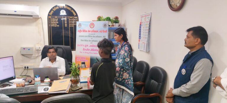 नालसा डॉन योजना के तहत रेलवे स्टेशन पर विशेष अभियान