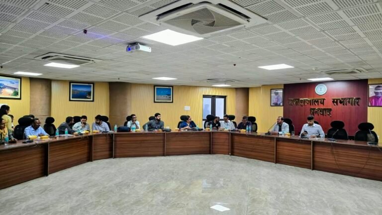 अर्बन रिवर मैनेजमेंट प्लान के तहत गठित मल्टी स्टेकहोल्डर्स वर्किंग ग्रुप की बैठक संपन्न