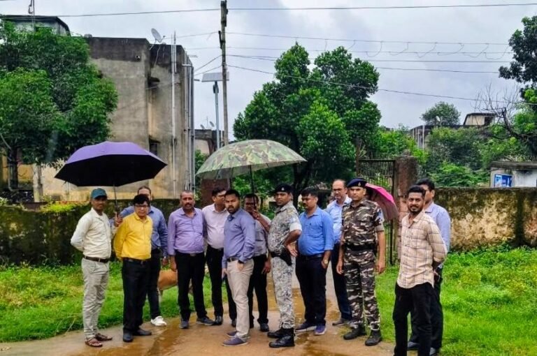 उप विकास आयुक्त ने किया जेआरडीए की भूमि का स्थलीय निरीक्षण