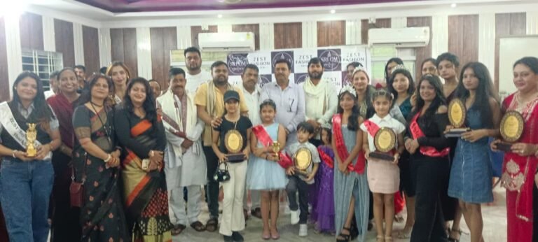 जेस्ट फैशन शो ने बिखेरी प्रतिभाओं की चमक, विजेताओं का हुआ सम्मान