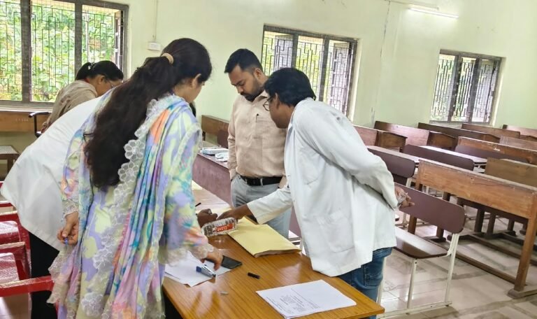 एनएचएम के विभिन्न पदों पर नियुक्ति के लिए स्किल टेस्ट संपन्न